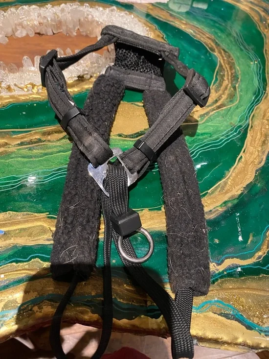 Adjustable Black Sporn Harness for dogs - Picture 3 of 6